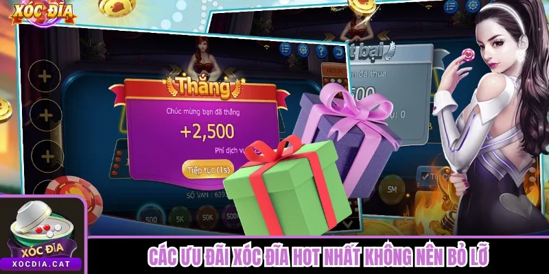 Các ưu đãi xóc đĩa hot nhất không nên bỏ lỡ