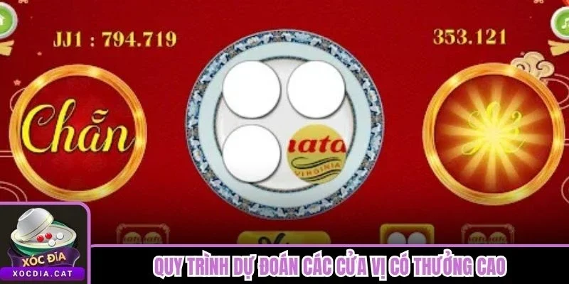 Quy trình dự đoán các cửa vị có thưởng cao