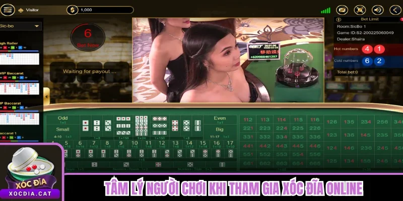 Tâm lý người chơi khi tham gia Xóc Đĩa online