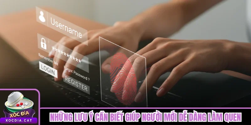 Tạo tài khoản nhanh chóng để khám phá hệ thống trò chơi